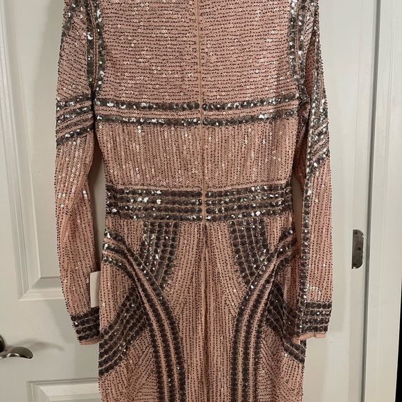 Sold ✅: Brand new, Lulus sequin pink bodycon mini dress - Picture 7 of 7